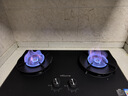 万和燃气灶【蓝莲花C7·无痕面板】天然气5.2kW猛火烟灶联动国家补贴20%嵌入式家用煤气双炉具台C7L50 实拍图