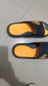 回力运动拖鞋男浴室内户外不易滑厚底凉拖鞋HL39391黑黄色45-46码 实拍图