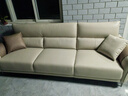 全友家居现代简约科技布艺沙发客厅家用实木框架直排式一字高级感沙发 实拍图