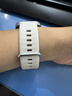 华为HUAWEI WATCH FIT 4 悦动白氟橡胶表带 华为运动智能手表超轻薄大屏潮流运动蓝牙通话睡眠监测fit4 实拍图