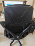锦汐 电脑椅家用办公椅子靠背人体工学椅学习转椅老板座椅游戏电竞椅 【二代升级款】黑框黑网+乳胶 实拍图