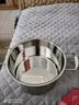 舒唯斯304不锈钢锅家用汤锅小锅迷你双耳奶锅特厚食品级超厚电磁炉煮锅 18CM特厚(五层底) 1cm 实拍图