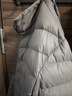 鸭鸭（YAYA）轻薄羽绒服男短款秋冬新款男士立领保暖防寒轻便外套KX 浅灰色 M 170 实拍图
