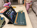 B.O.W 航世 K150 ipad蓝牙键盘鼠标套装pro带卡槽办公键鼠 男女生适用安卓ipad平板笔记本电脑无线键鼠 暗绿黛【三蓝牙键盘+绿鼠标】丨支持多设备连接 实拍图