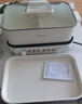 美的（Midea）电火锅鸳鸯锅烤肉锅火锅专用锅0氟涂层超薄速沸电火锅多功能锅料理锅分体式6.5L多用途锅DLS3322R2 实拍图