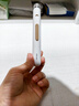得力(deli)笔型陶瓷美工刀 可插笔筒 圆角安全刀头 快递开箱刀 创意便携裁纸刀 白色TD261 实拍图