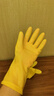 宜之选短款橡胶家务手套M码8双厨房洗碗清洁防水防滑乳胶手套 实拍图
