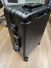 京东京造无界铝框20英寸行李箱男女 旅行箱密码箱登机皮箱学生 黑 实拍图