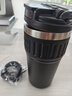 TKK保温杯男款便携车载咖啡杯子陶瓷覆层内胆水杯男士泡茶杯实用礼物 实拍图