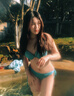 栢启歆泳衣女泡温泉比基尼高级感甜酷四件套性感分体沙滩度假泳装 薄荷曼波甜酷四件套 均 码 【85-120斤】 实拍图