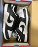 耐克NIKE男休闲板鞋 DUNK 新年礼物 运动鞋DD1391-100白黑43 实拍图