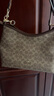 蔻驰（COACH）【官方授权店】奢侈品女包Laurel31流浪包手提单肩斜挎送女友礼物 CV975IMXHE深卡其 实拍图