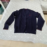 纳维凯尔意大利小帆船女针织衫全羊毛开衫毛衣外套2334092021蓝S 实拍图