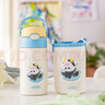 膳魔师（THERMOS）儿童保温杯316l不锈钢畅吸杯小学生水杯宝宝喝水杯子TCKL 实拍图