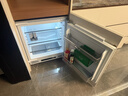 领厨台下嵌入式卧式小冰箱一级能效对开门内置内嵌矮岛台电冰箱家用底部散热超薄橱柜一体隐藏式小户型 L5【135L单冷藏820mm高】 实拍图