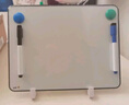 科密40X30cm桌面小白板 磁铁吸附双面白板写字板小黑板支架式 家用办公手写板儿童画板CM30402H 实拍图