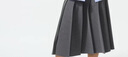 优衣库女装宽褶中裙/半身裙裙子25秋冬新款479916 08 深灰色 S /155/64A 实拍图