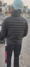 京东京造穿山甲轻薄羽绒服 连帽白鸭绒户外秋冬外套短款男 黑色 XL 实拍图