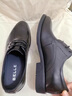 百丽男鞋商务正装皮鞋休闲增高软底真皮鞋10503AM0 黑色-绒里2 44 实拍图