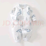 爆款幼儿连体衣夹棉薄棉长袖哈衣宝宝保暖爬服婴儿衣服秋冬新款 40g薄棉-深海精灵 80cm 实拍图