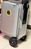 Airwheel爱尔威电动行李箱可骑行拉杆箱可坐可代步铝框箱包20英寸登机箱 实拍图