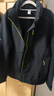 迪卡侬（DECATHLON）软壳衣男上衣男软壳外套抓绒加厚保暖防泼水防风男士夹克 【男士】经典黑 XXL 实拍图