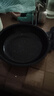 【亏本清仓】韩式麦饭石色不粘锅平底锅铁锅电磁炉不带盖 黑色小煎锅 16cm 实拍图