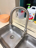 京东京造 厨房水龙头 三功能抽拉龙头 360°旋转冷热双控 304不锈钢 水槽 实拍图