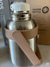 卡罗特316不锈钢保温杯女户外保温壶便携大容量水杯热水壶探险绿900ml 实拍图