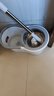 索邦旋转拖把34cm2头家用一拖净免手洗双驱动拖地拖布吸水墩布桶套装 实拍图