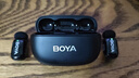 BOYA 博雅麦克风mini 2无线领夹麦克风手机直播收音麦 一拖二夹领式AI智能降噪迷你话筒户外拍摄收音器 实拍图