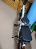 凤凰（Phoenix） 折叠自行车女男士儿童学生轻便携免安装载可折叠小轮单车 【免安装/钢架】单速条轮白色 20寸【适合身高145-175cm】 实拍图