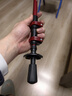 探路者喀纳登山杖手杖碳素碳纤维可伸缩超轻户外徒步便携爬山棍 燎原红 实拍图