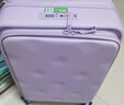 不莱玫行李箱拉杆箱旅行箱子大容量女学生男出国托运26英寸密码箱 紫色 实拍图