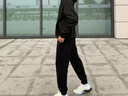 特步运动长裤针织男子秋冬加绒轻弹户外跑步速干休闲百搭束脚收口 实拍图