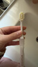 惠百施宽头超软毛牙刷大白绒敏感月子孕妇产妇老人护龈2支装颜色随机 实拍图