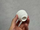 苏氏陶瓷羊脂玉白瓷功夫茶杯小碗杯陶瓷品茗杯6个装（简装）J0929 实拍图