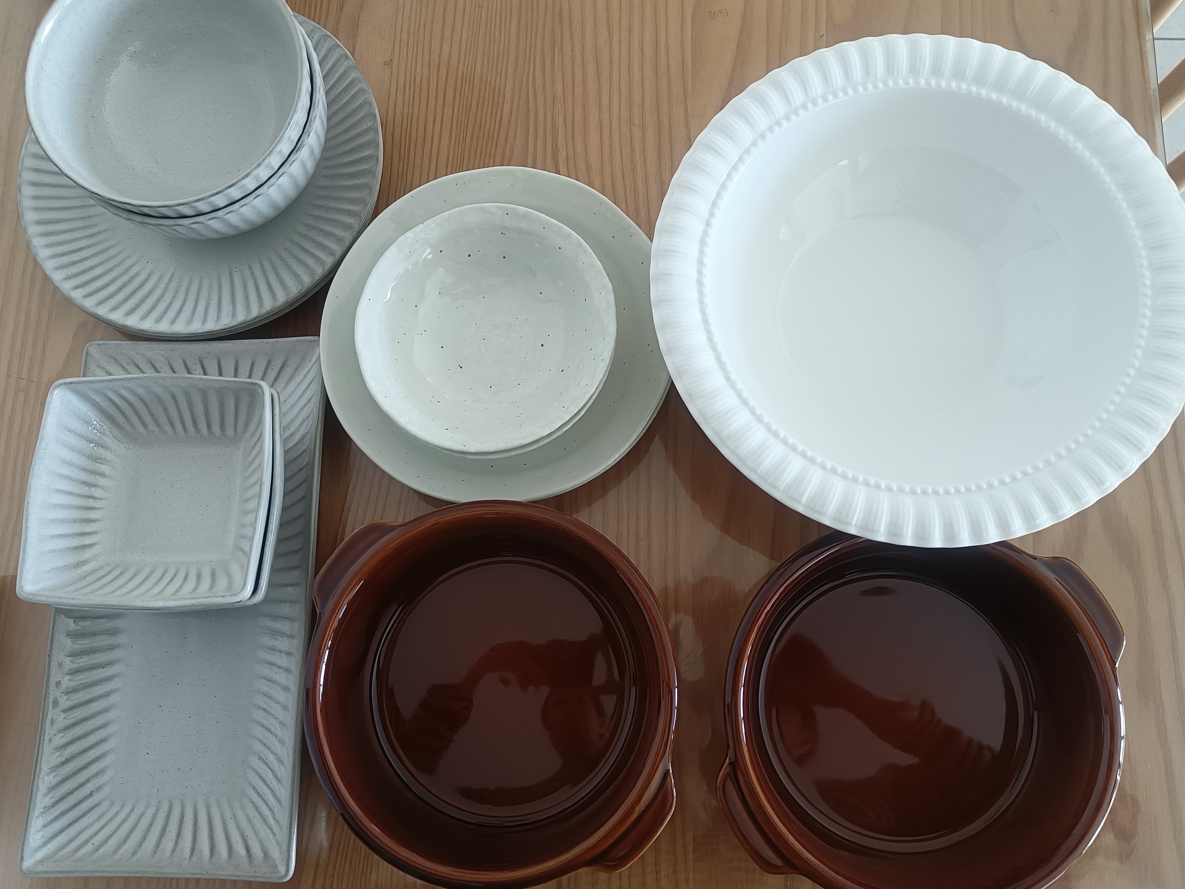 NITORI宜得利家居 厨房餐具茶壶大口盘烤箱烤盘适用多用单柄盘 焦糖系列 多用双耳盘 实拍图