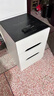 幻狐床头柜卧室小型家具柜子收纳柜储物柜轻奢床头置物柜简易主卧边柜 【大容量三抽】黑白色40*40*56cm 实拍图