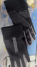 【京东物流】手套男士冬季加绒骑行电动车防滑触屏开车保暖手套女 【掌心防滑 可触屏】男士灰色 均码 1双 掌围女17-21男18-23cm 实拍图
