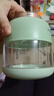 欧美邦榨汁机果蔬原汁机便携小型水果做果汁机多功能榨汁吨吨桶榨汁杯冰沙机奶昔机搅拌杯明星同款 800ml绿色一杯双盖【可碎冰】 38页刀头 实拍图