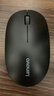 联想（Lenovo）无线鼠标 办公鼠标便携鼠标 笔记本鼠标 电脑鼠标 M100黑 带无线2.4G接收器 实拍图