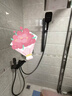 四季沐歌（MICOE）淋浴花洒套装 增压淋浴器枪灰简易恒温方管淋浴花洒全套 实拍图
