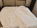 京东京造双宫茧桑蚕丝被 冬季被子被芯蚕丝冬被-冬被2.2x2.4约7斤 实拍图