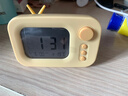 得力（deli）潮萌电视小闹钟 倒计时器卡通智能电子钟 学生专用  黄色LE104 开学开学季新年礼物 实拍图