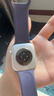 Apple/苹果 Watch S11 智能手表GPS款46毫米银色铝金属表壳雾紫色运动型表带S/M MEVW4CH/B 实拍图