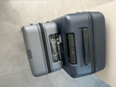 米家小米行李箱20英寸拉杆箱可登机箱PC旅行箱男女小型密码皮箱子灰色 实拍图