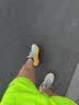 索康尼（SAUCONY）索康尼SLAY全速3男女跑步鞋全掌碳板运动鞋竞速跑鞋 灰黄情侣 42 实拍图