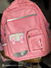 靓宝宝库洛米三到六女孩小学生减负护脊大容量一年级二女童轻便儿童书包 小号粉色(适合1-2年级) 实拍图