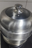 爱仕达（ASD）蒸锅304不锈钢三层家用汤锅蒸煮炖 双层复底28CM大容量蒸笼G3 实拍图